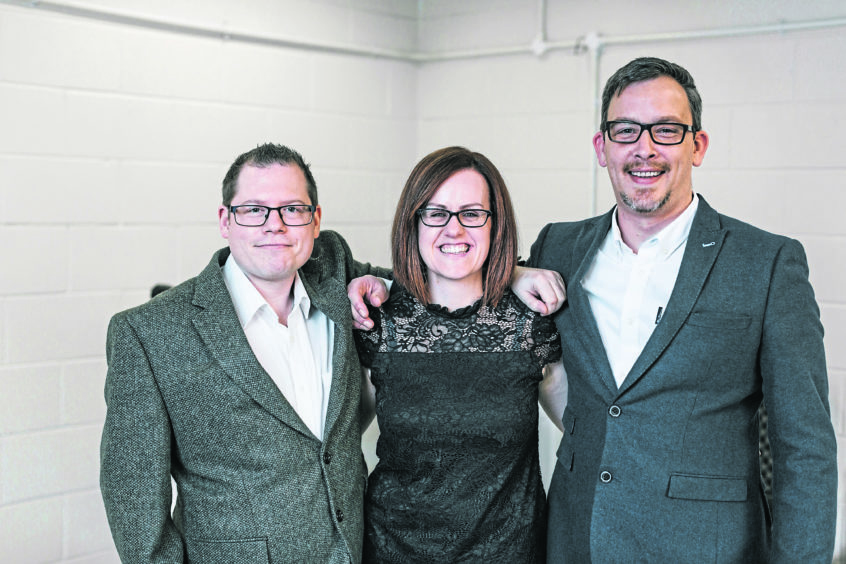 The Viewport3 team. L to R is Chris Harvey (Founder and Director), Lynn Park (Project Coordinator) and Richard Drennan (Founder and Director).