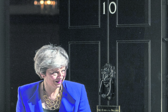 Theresa May will make the annoucnement at the Scottish Conservative party conference at the AECC later