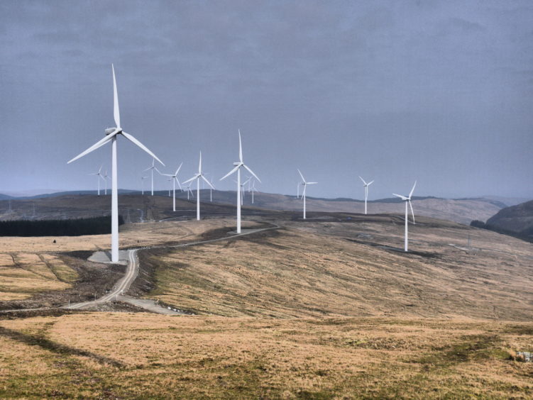 security guard wind farm