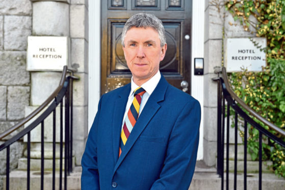 Andrew Martin is vice chairman of the Aberdeen City and Shire Hotels Association