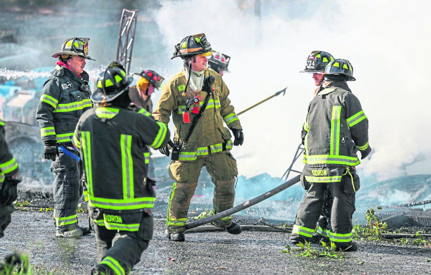 Firefighters have one of the riskiest professions.