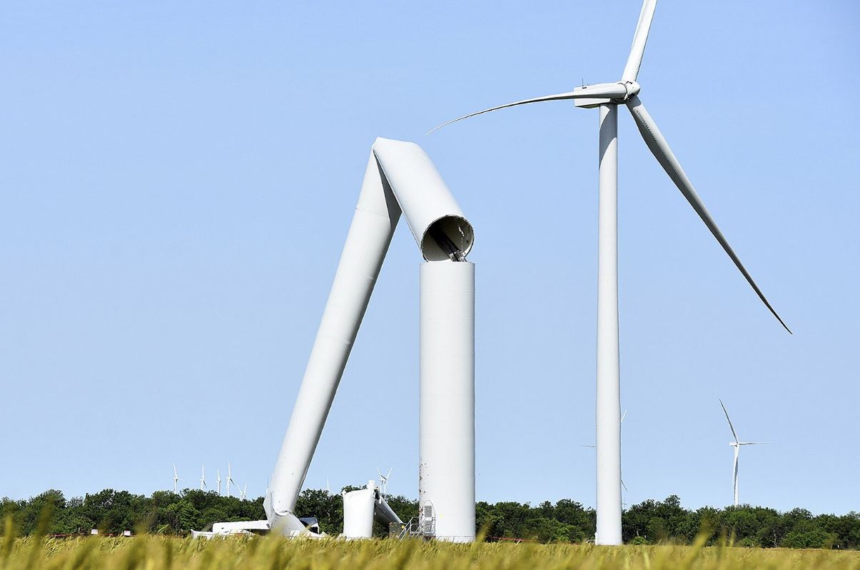 GE wind turbine collapses in the US News for the Oil and Gas Sector
