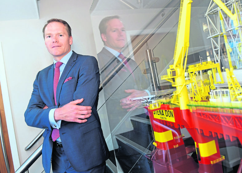 Erik Ronsberg is the chief executive of Aberdeen-headquartered Stena Drilling.