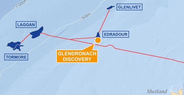 SSE has a 20% stake in the Greater Laggan Area. Pic: Total.