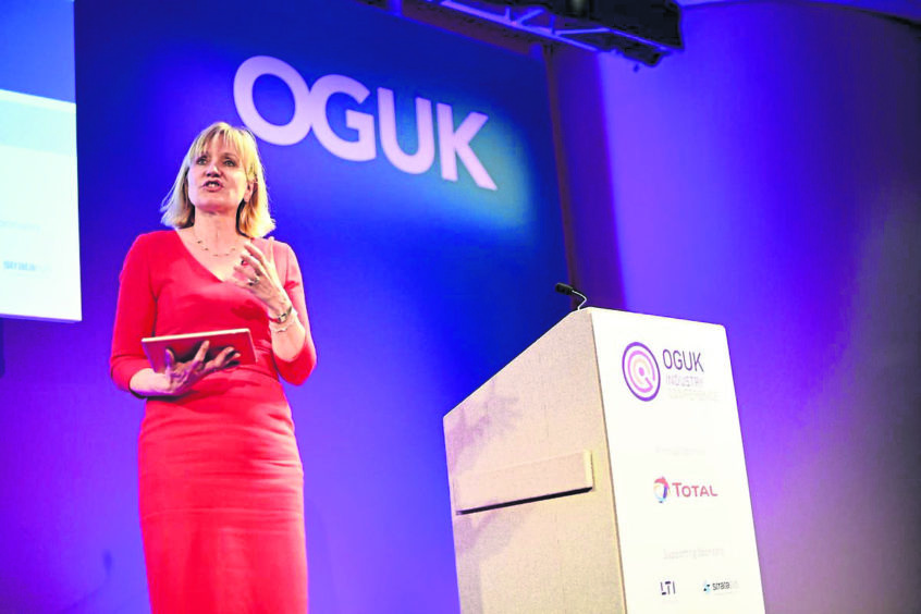 OGUK chief executive Deirdre Michie