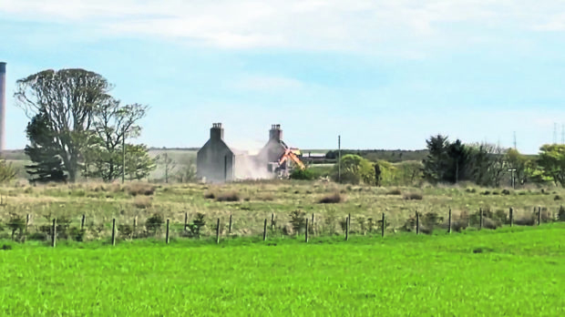 targeted: The B-listed Wellington Place Farm House has been attacked by fire-raisers and vandals