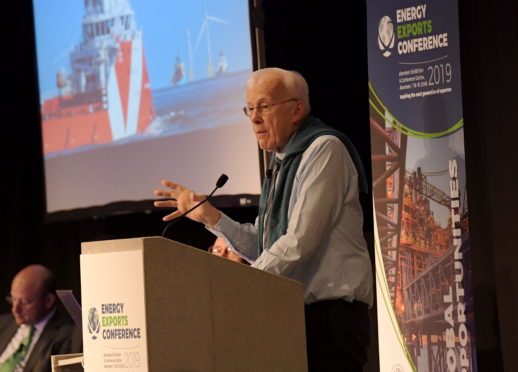 Sir Ian Wood touted the idea of a "major Aberdeen energy transition park" in June.