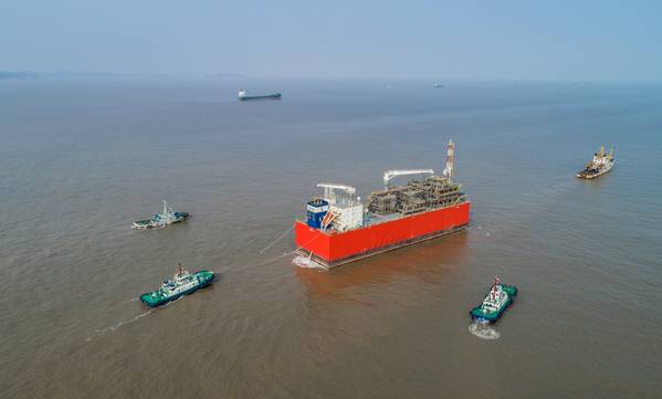 Exmar's Tango FLNG vessel.