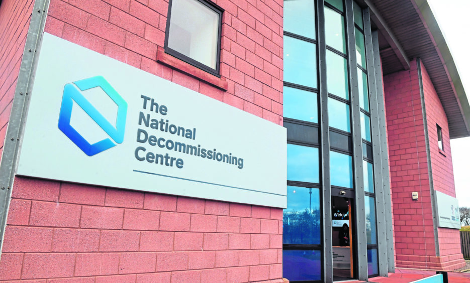The National Decommissioning Centre in Aberdeenshire.