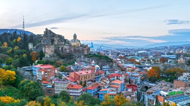 Georgia's capital of Tbilisi