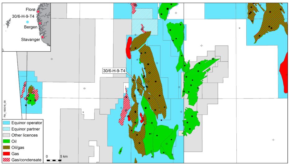 A new well has been drilled as part of the Oseberg Vestflanken phase 2 project,