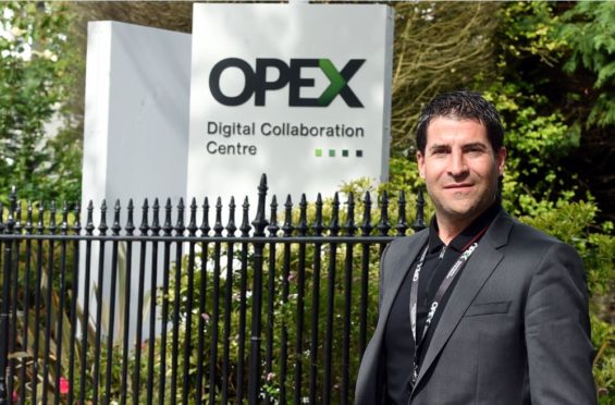 Opex CEO Jamie Bennett.