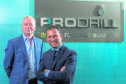 Left to right: Bob Watt with Prodrill client relationship director, Drew Alexander.