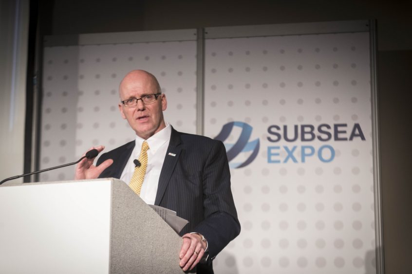Neil Gordon, chief executive of Subsea UK at Subsea Expo 2019