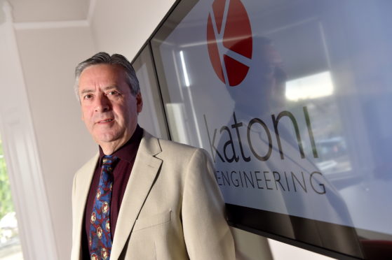 Donnie Maclean, new chairman at Katoni Engineering.
Picture by Scott Baxter 03/07/2019