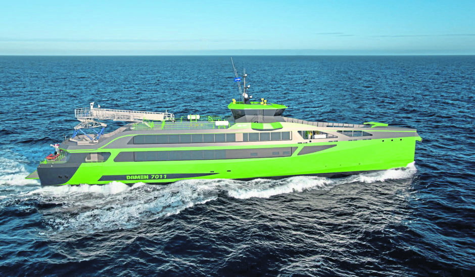 Damen Shipyards' Fast crew change vessel