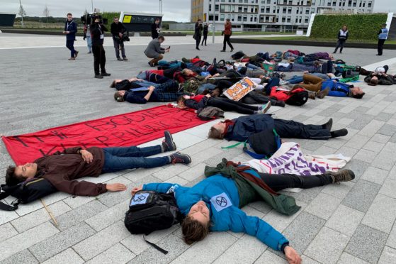 Extinction Rebellion. Picture by Lauren Jack.