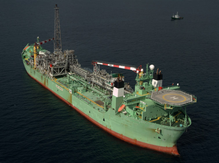 The Haewene Brim FPSO, which serves Shell's Pierce field.