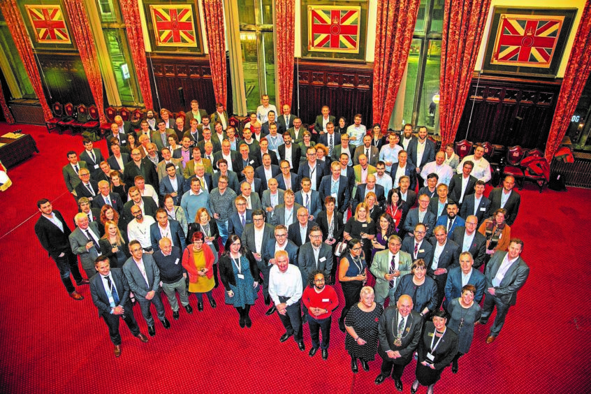 The reception event for the Floating Offshore Wind Conference 2018 in Aberdeen