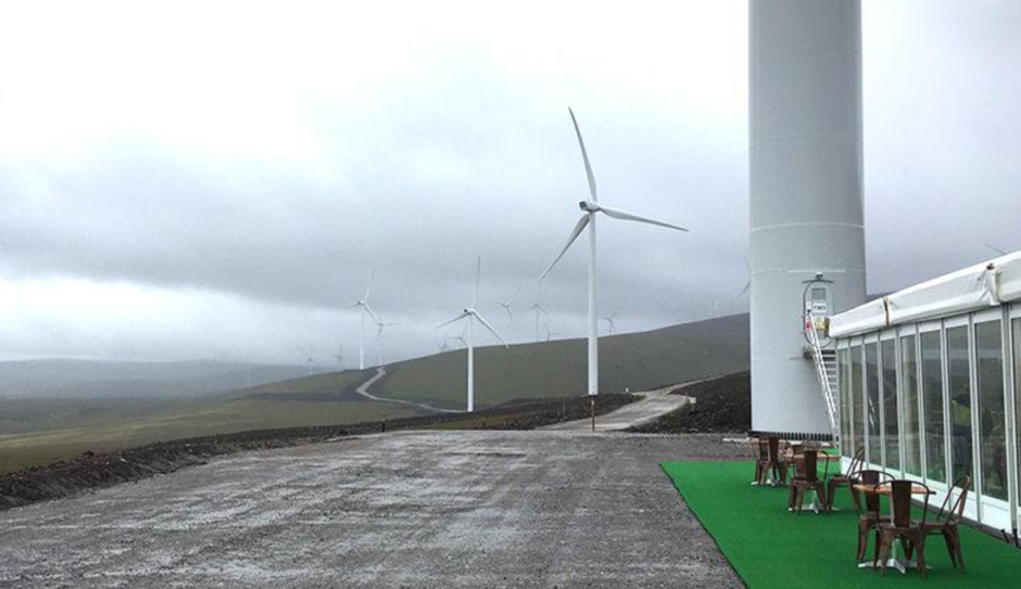 EDF's Dorenell wind farm in Moray.