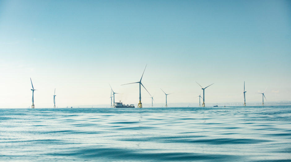 Aberdeen Bay's European Offshore Wind Deployment Centre (EOWDC).