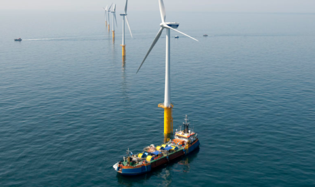 Van Oord are accused of underpaying workers working in UK waters.