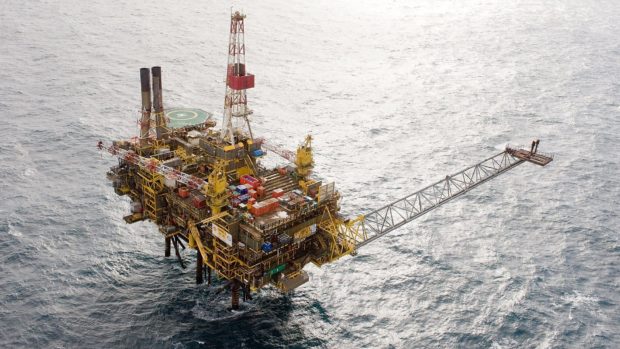 The Gannet Alpha installation. Pic: Shell