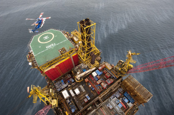 A worker has been "separated from the rest of the crew" on the Tern Alpha after recently returning from Thailand.