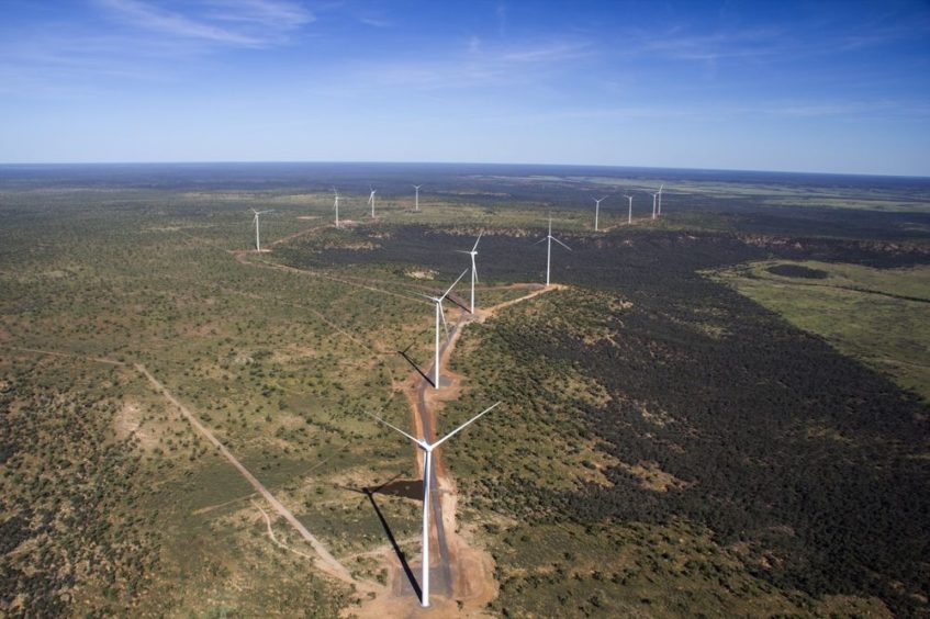 The Kennedy Energy Park in northern Queensland state.