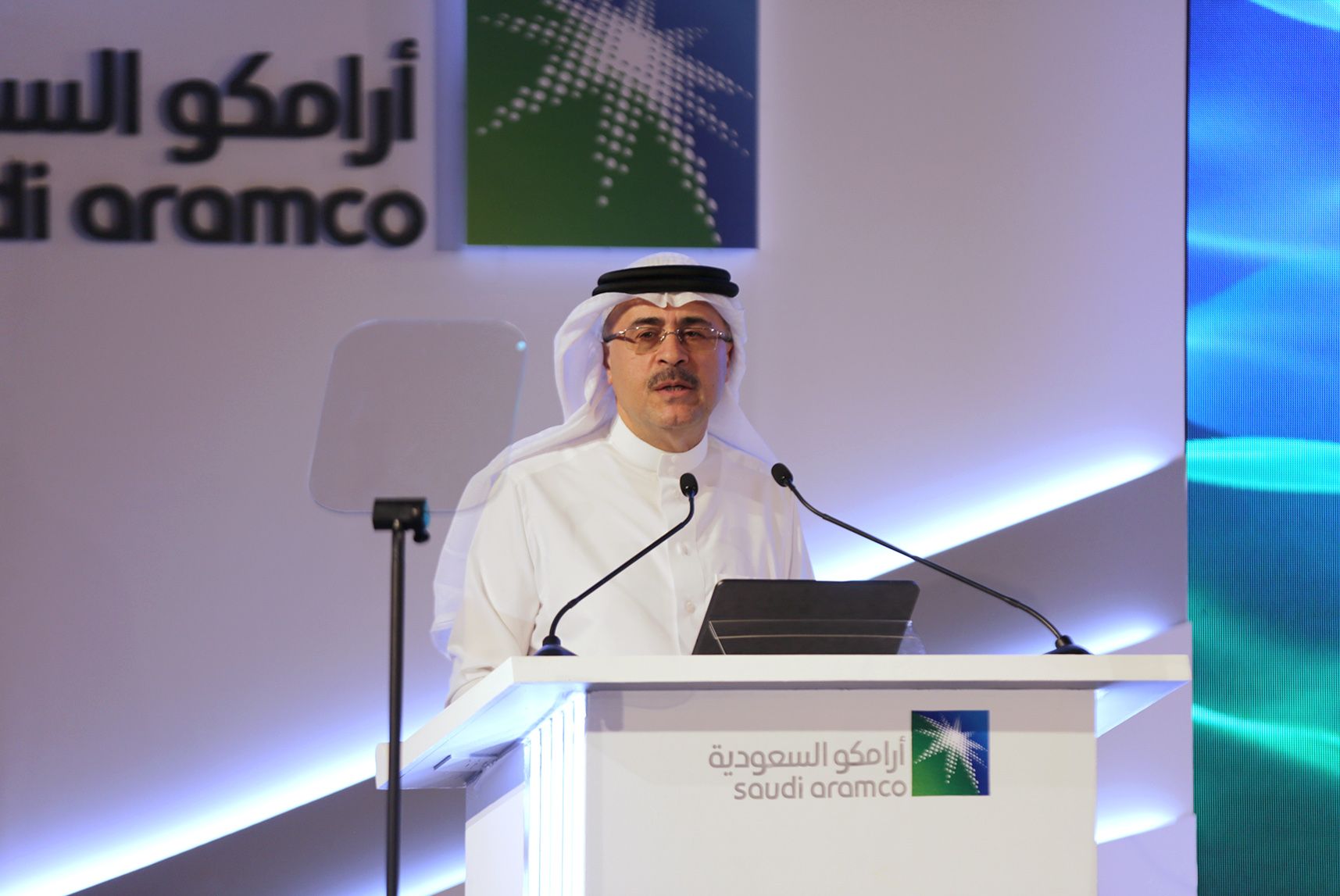 Saudi Aramco chief executive Amin Nasser in 2019.