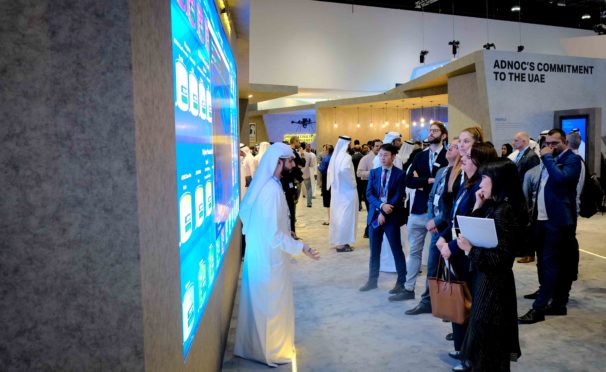 ADNOC demonstrates its Panorama system at the ADIPEC conference