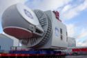 GE Renewable Energy turbine nacelle.