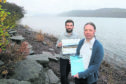 PROPOSAL: David Lee, AECOM project director, and Ross McLaughlin, Intelligent Land Investments technical adviser on the Loch Ness shore