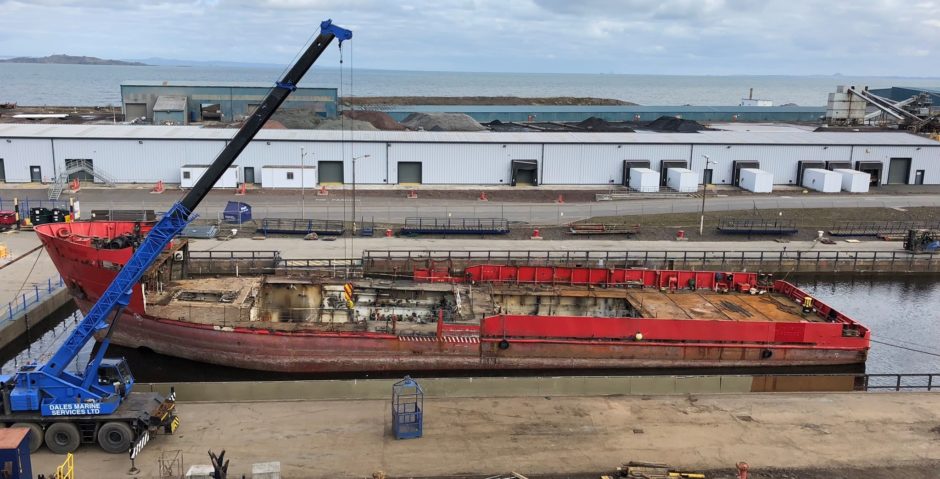HIGH STANDARD: Dales Marine offers facilities at Leith dry dock as well as Aberdeen, Grangemouth, Greenock and Troon for a variety of vessels