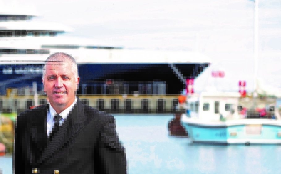 Lerwick Port Authority chief executive Calum Grains