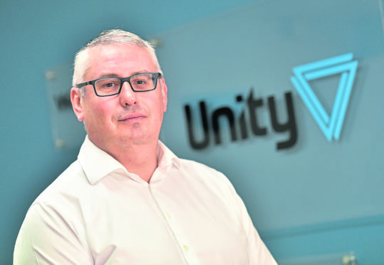 Gary Smart, CEO of Unity.
Picture by Scott Baxter.