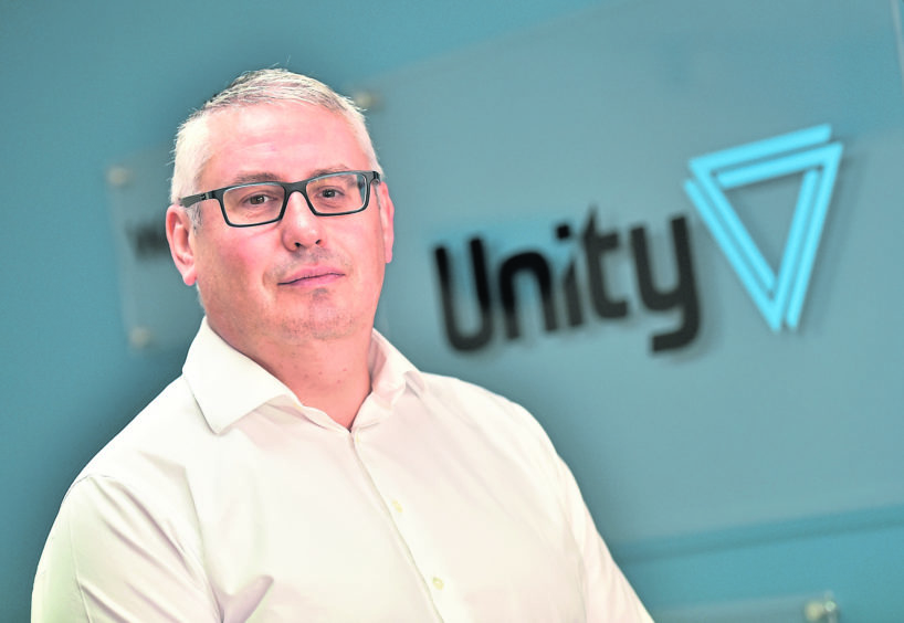 Gary Smart, CEO of Unity.

Picture by Scott Baxter.