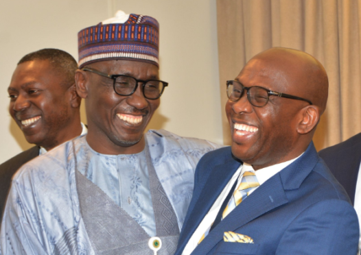 NNPC's Mele Kyari and NLNG's Tony Attah