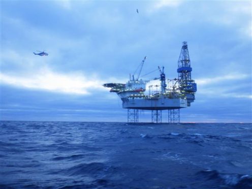 The Noble Huston Colbert rig. Pic: RockRose Energy