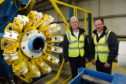 New machinery at Hydrasun, Gateway Business Park, Moss Road, Aberdeen
Picture of (L-R) Bob Drummond (CEO of Hydrasun) and Craig Sangster (Chief Commercial Officer).