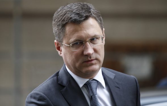 Alexander Novak, Russia's energy minister. Photographer: Stefan Wermuth/Bloomberg