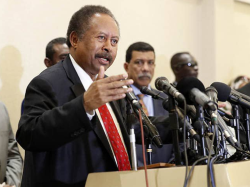 Sudanese Prime Minister Abdalla Hamdok