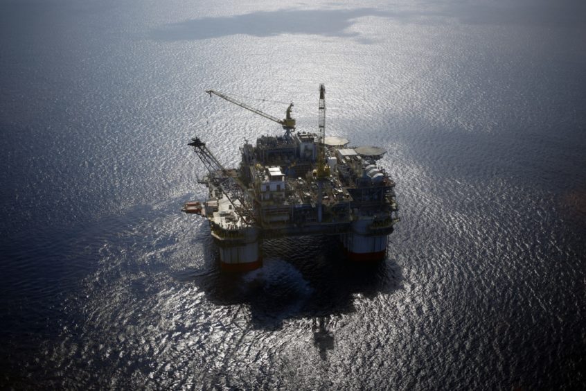 The Chevron Corp. Jack/St. Malo deepwater oil platform is pictured in the Gulf of Mexico more than 150 miles off the coast of Louisiana, U.S., on Friday, May 18, 2018. Photographer: Luke Sharrett/Bloomberg