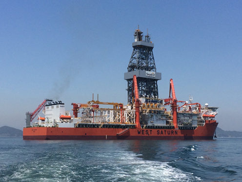 Seadrill's West Saturn drilled the Mesurado well offshore Liberia in 2016 for ExxonMobil