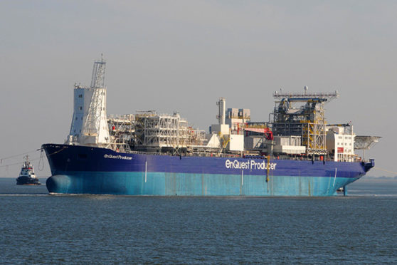 The EnQuest Producer is due to be taken to shore and recycled, despite hopes it would be in operation for up to 15 years after Alma-Galia first oil. Pic: Port of Hamburg