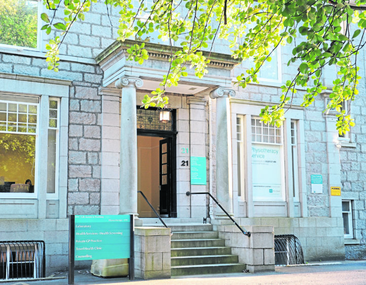 BMI Albyn Hospital in Aberdeen