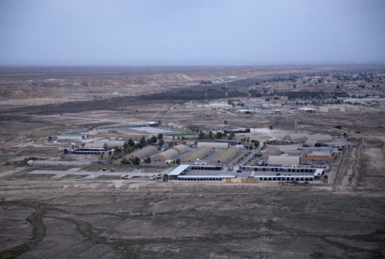 Iran struck back at the United States for the killing of a top Iranian general early Wednesday, Jan. 8, 2020, firing a series of ballistic missiles at Iraqi bases, including Ain al-Asad air base, housing U.S. troops (AP Photo/Nasser Nasser, File)