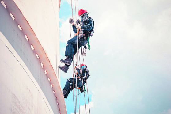 Safety first when it comes to work on offshore wind installations.