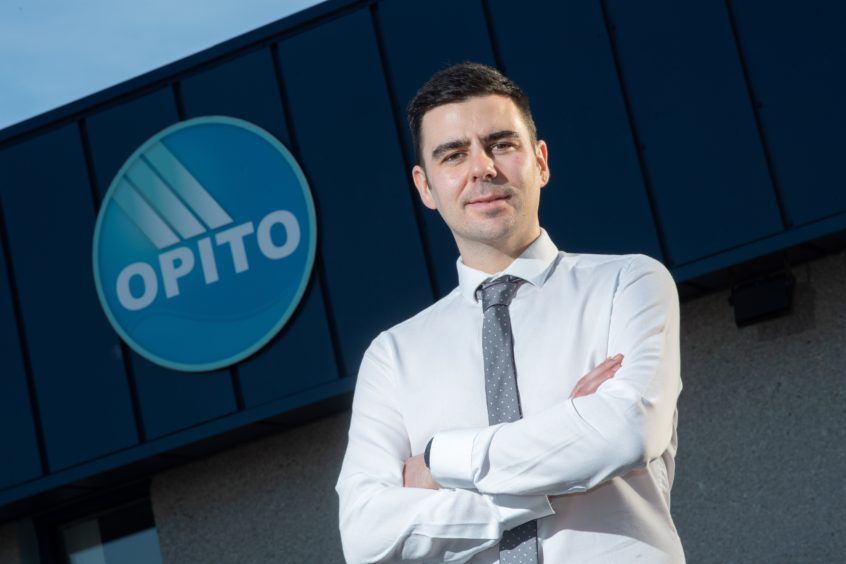 OPITO apprentice of the year 2020, Gavin Brown.
Picture by Abermedia / Michal Wachucik