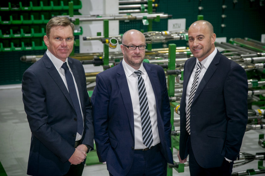 READ Cased Hole's Senior Leadership Team (L-R) Alan Walsh, Bruce Melvin and Kevin Giles